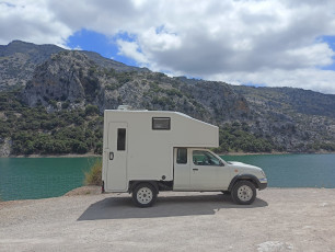 alquilar Miniautocaravana Nissan Navara mallorca | alquiler autocaravanas